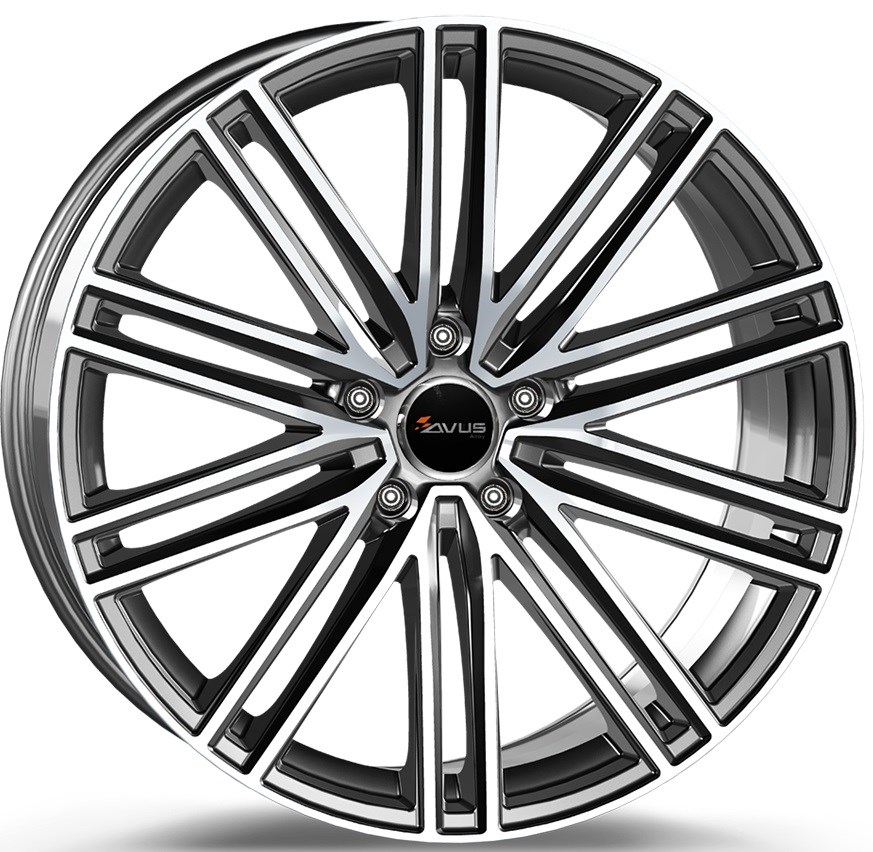 AVUS AC-M08 ANTRACIET GEPOLIJST 1000000435467